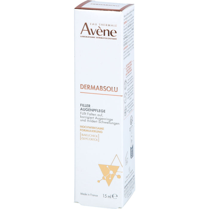 Avène Dermabsolu Filler Augenpflege - Anti-Aging Pflege mit Bakuchiol, 15 ml Creme
