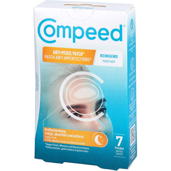 Compeed Anti-Pickel Patch reinigend, 7 St. Pflaster