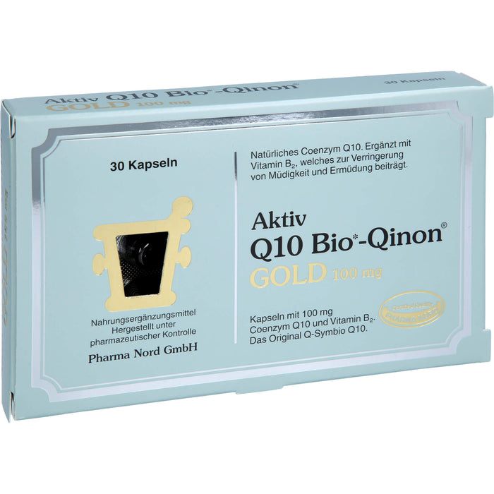 Pharma Nord Q10 Bio-Qinon Gold 100 mg Kapseln, 30 St. Kapseln