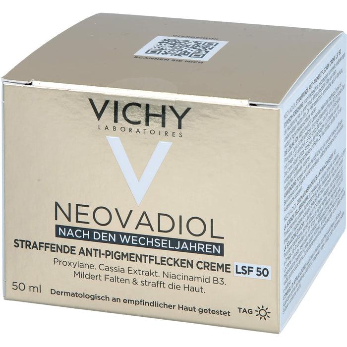 VICHY Neovadiol straffende Anti-Pigmentflecken Creme LSF 50, 50 ml Creme