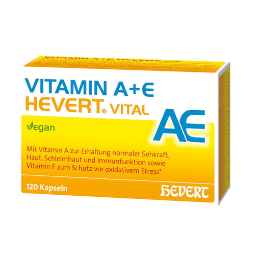 Hevert Vitamin A+E Vital Kapseln, 120 St. Kapseln