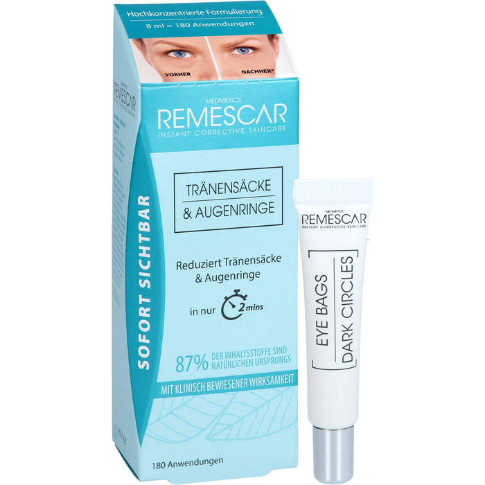 Remescar Creme reduziert Tränensäcke & Augenringe, 8 ml Creme