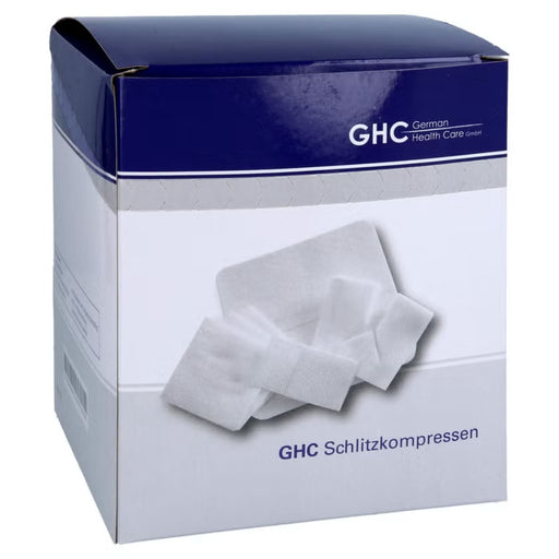 GHC Schlitzkompressen 25 x 2 Set, 1 St. Kompressen