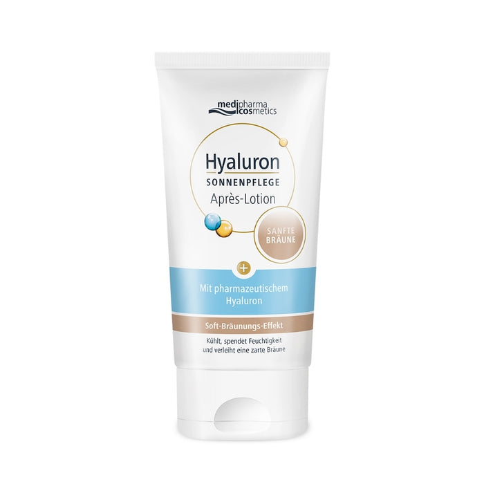 medipharma comestics Hyaluron Sonnenpflege Apres-Lotion sanfte Bräune, 150 ml Lösung