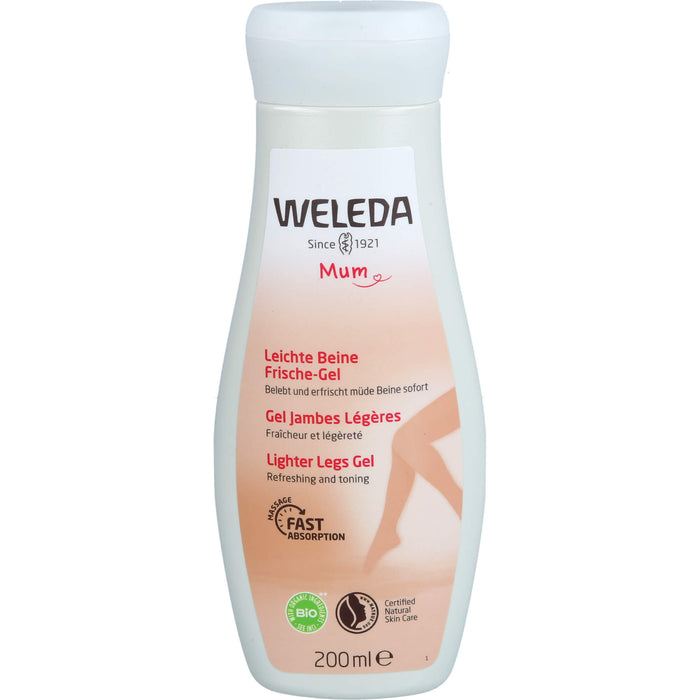 WELEDA Mum Leichte Beine Frische-Gel, 200 ml Gel