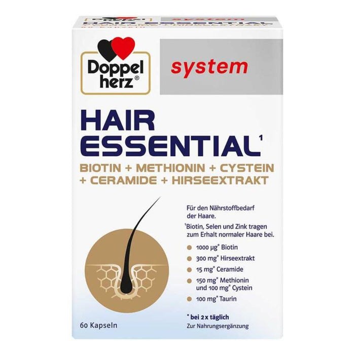 Doppelherz system HAIR ESSENTIAL, 60 St. Kapseln