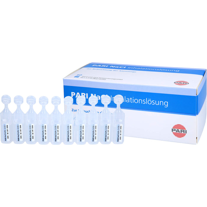 PARI NaCl Inhalationslösung, 60 St. Ampullen