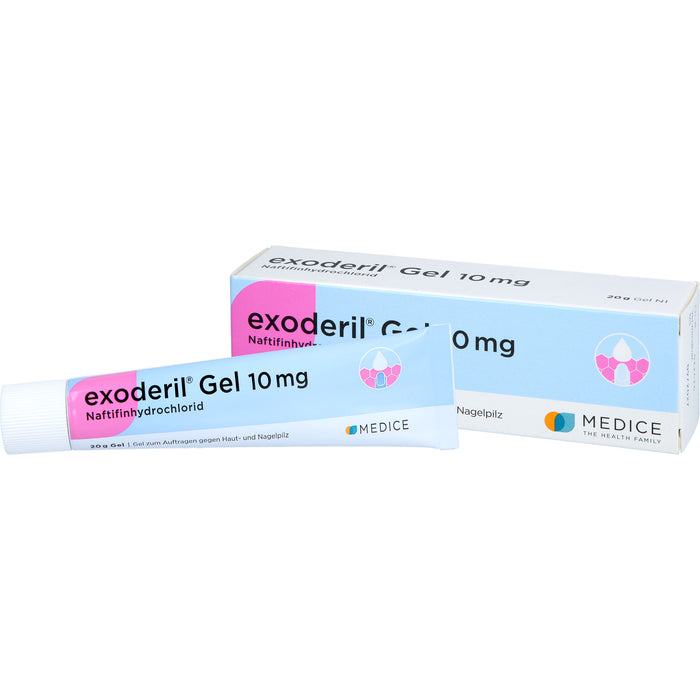 exoderil Gel gegen Haut- und Nagelpilz, 20 g Gel