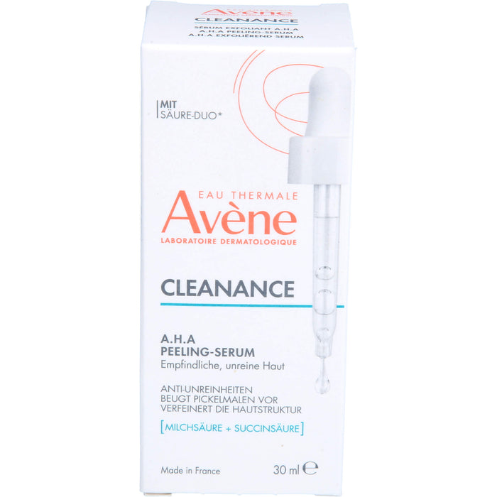 Avène Cleanance A.H.A Peeling-Serum für empfindliche, unreine Haut, 30 ml Lösung
