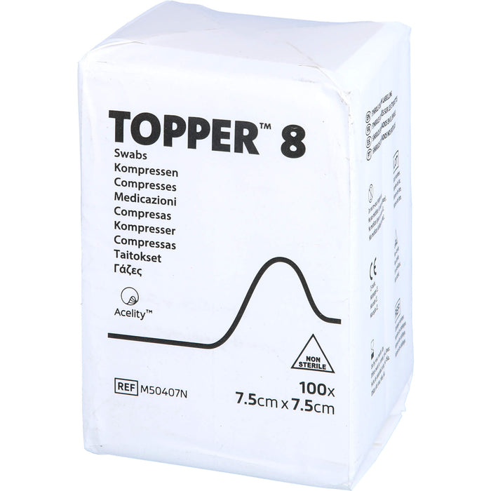 TOPPER 8 UNST 7,5 X 7,5 cm, 100 St KOM