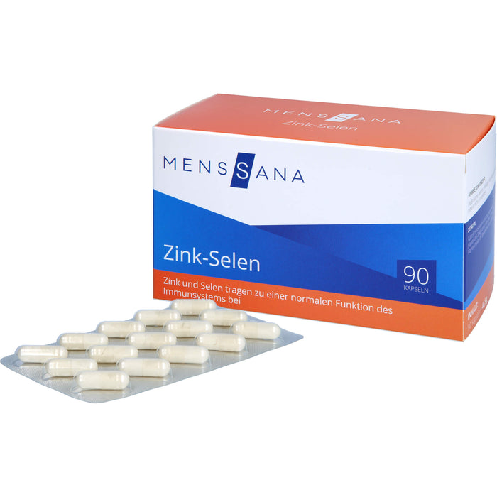MensSana Zink-Selen Kapseln, 90 St. Kapseln