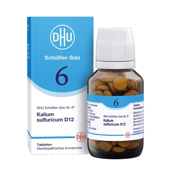 DHU Schüßler-Salz Nr. 6 Kalium sulfuricum D12, 200 St. Tabletten