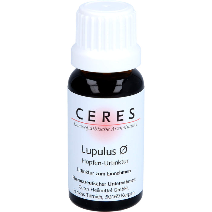 CERES Lupulus Urtinktur, 20 ml Lösung