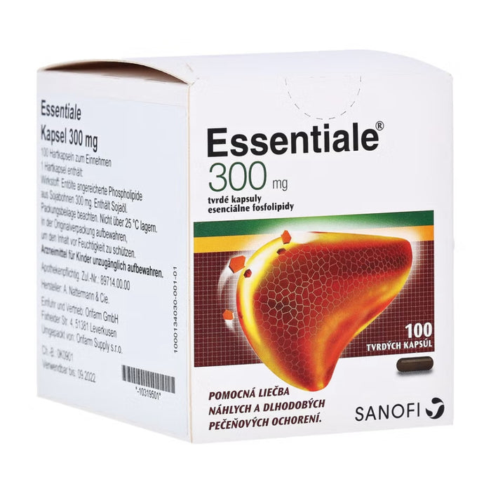 Essentiale Kapsel 300mg Orifarm, 100 St. Kapseln