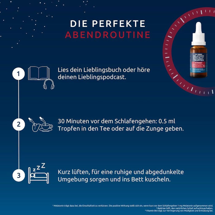 Dr. Theiss Melatonin Einschlaf-Tropfen intensiv, 20 ml Tropfen