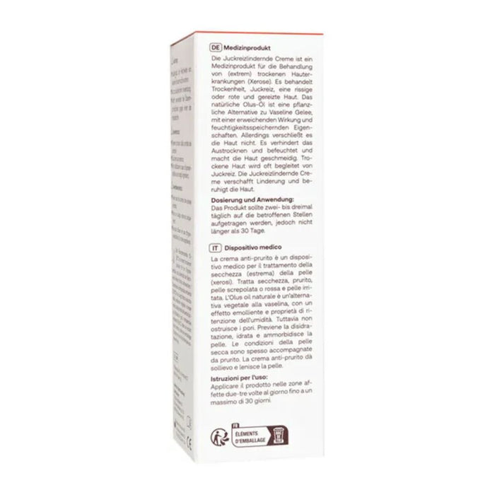 RedCare juckreizlindernde Creme bei sehr trockener, gereizter Haut, 50 ml Creme