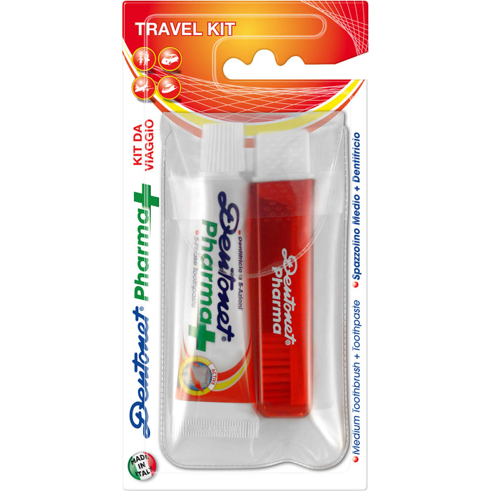 Zahnputz-Reiseset Dentonet Zahnbürste+Zahncrem25ml, 1 St
