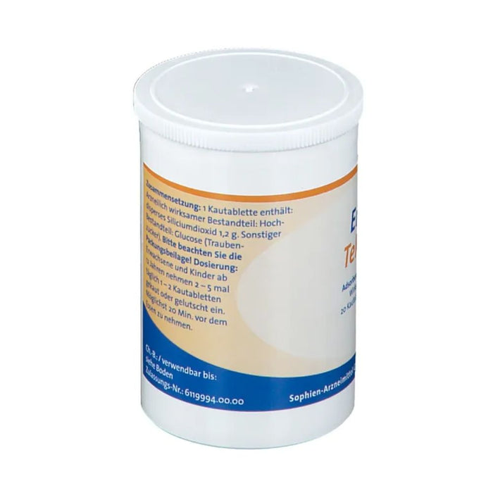 Entero-Teknosal Kautabletten Adsorbens für Magen und Darm, 20 St. Tabletten