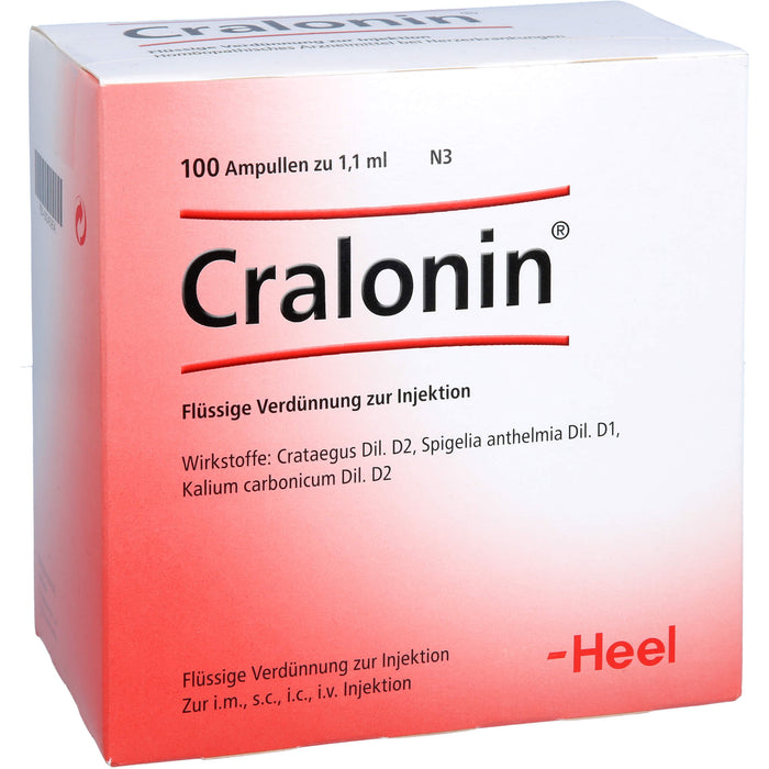 Cralonin  Flüssige Verdünnung zur Injektion, 100 St. Ampullen