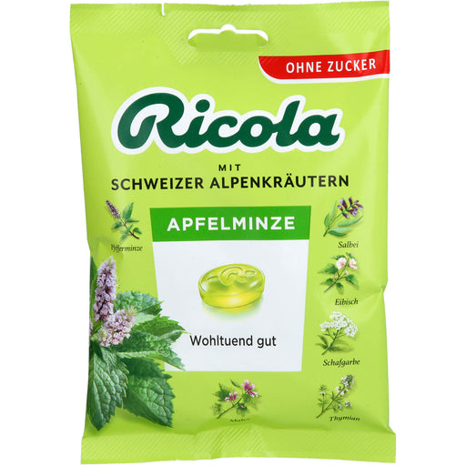Ricola oZ Apfelminze, 75 g Bonbons