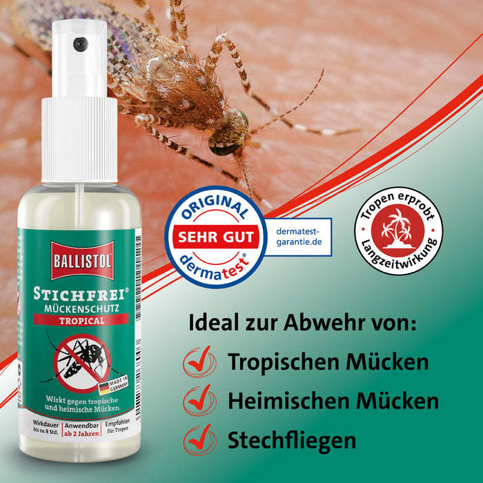 Stichfrei Tropical Pumpspray, 100 ml Spray