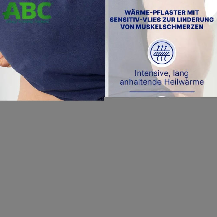 Hansaplast ABC Wärme-Pflaster mit Sensitiv-Vlies 14 x 10 cm, 2 St. Pflaster