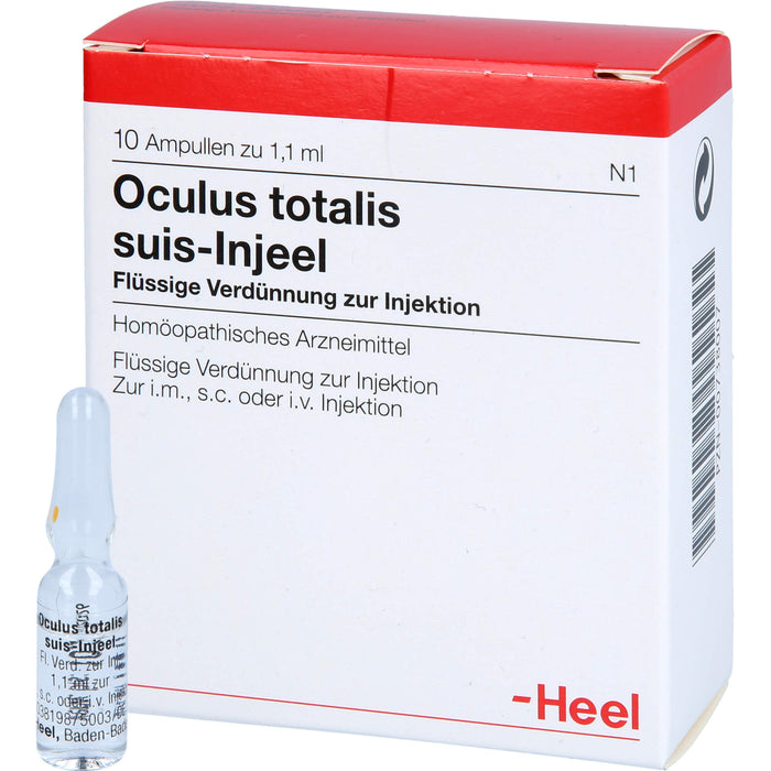 Heel Oculus totalis suis-Injeel flüssige Verdünnung, 10 St. Ampullen