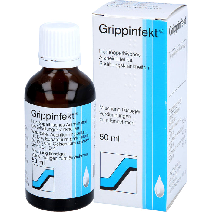 Grippinfekt® Mischung flüssiger Verdünnungen zum Einnehmen, 50 ml TRO