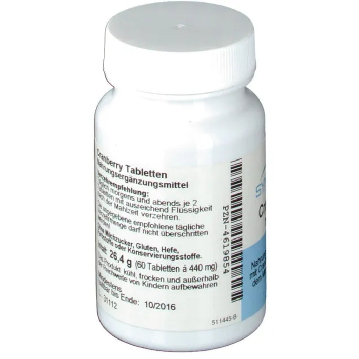 SYNOMED Cranberry Tabletten, 60 St. Tabletten