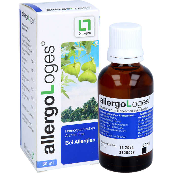 allergo-loges  Mischung zum Einnehmen, 50 ml Lösung