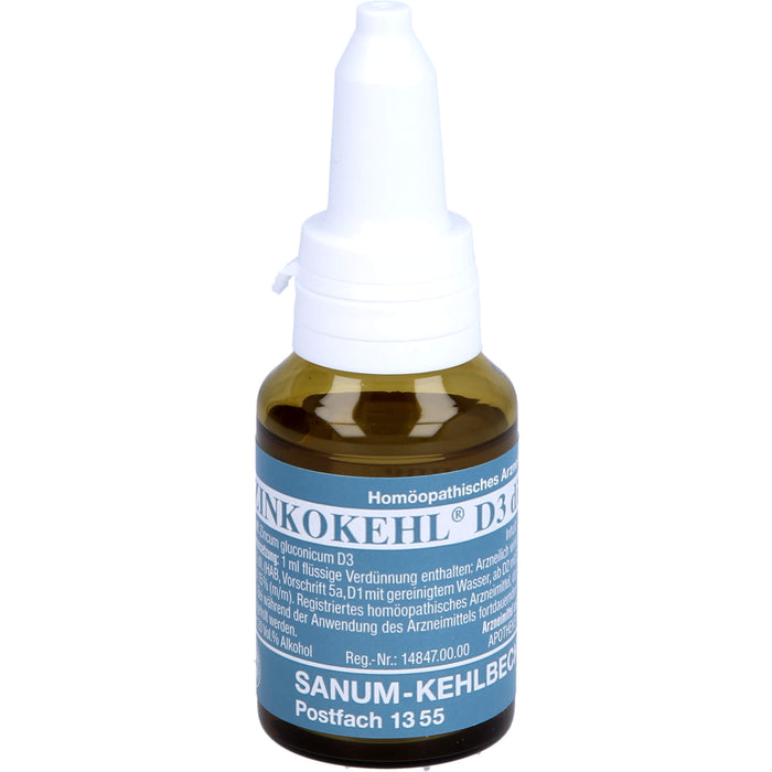 SANUM-KEHLBECK Zinkokehl D3 flüssige Verdünnung, 30 ml Lösung
