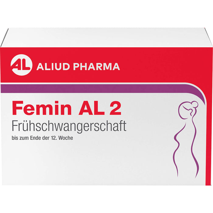 Femin AL 2 Frühschwangerschaft Kapseln bis zum Ende der 12.Woche, 30 St. Kapseln