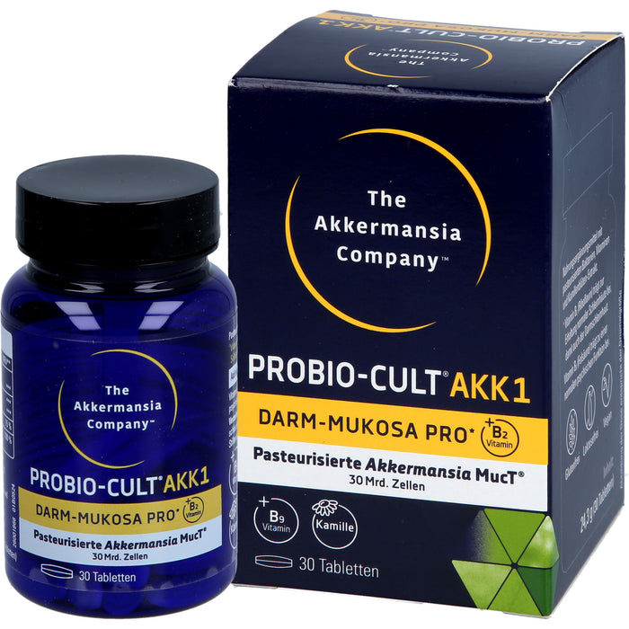 ProBio-Cult AKK1 Darm-Mukosa Pro Tabletten mit 30 Mrd. pasteurisierten Akkermansia MucT, 30 St. Tabletten
