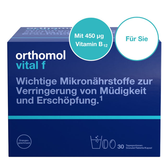 Orthomol Vital F 30gra/kap, 1 St KPG