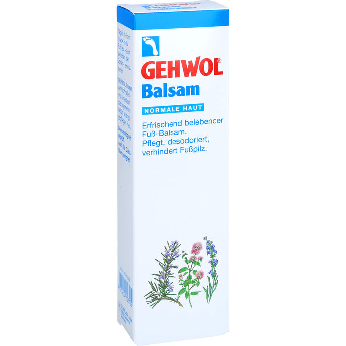 GEHWOL Balsam pflegt, desodoriert und verhindert Fußpilz, 75 ml Creme