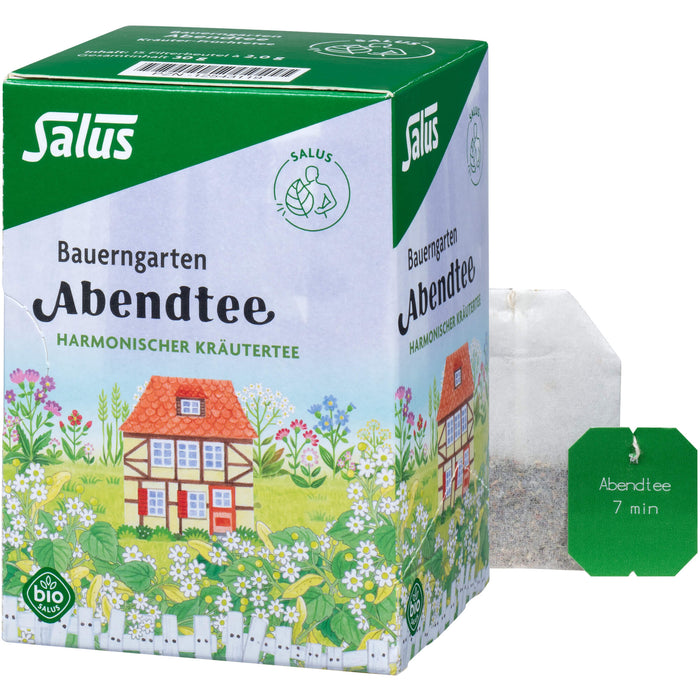 Salus Bauerngarten-Tee Abendtee Kräutertee, 15 St. Beutel