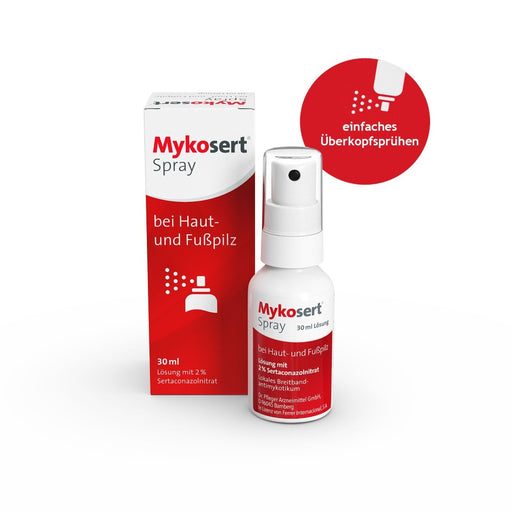 Mykosert Spray bei Haut- und Fußpilz, 30 ml Lösung