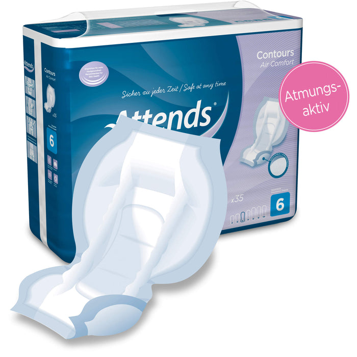 Attends Contours Air Comfort 6 Vorlagen, 35 St. Beutel