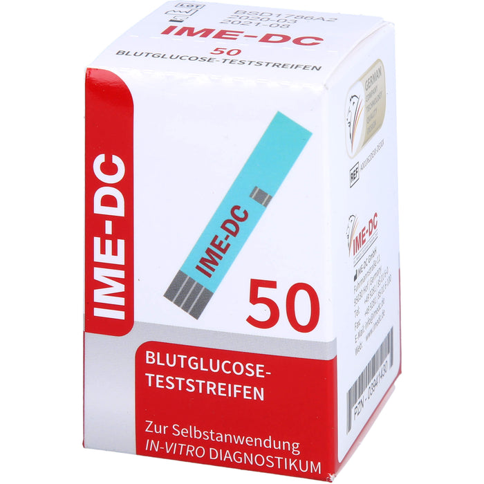 IME-DC Blutzuckerteststreifen, 50 St TTR