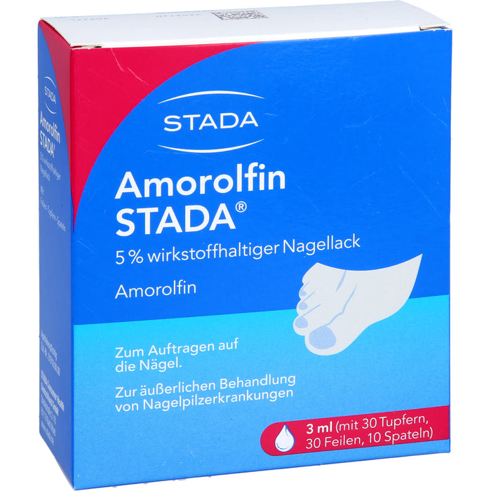 Amorolfin STADA Nagellack bei Nagelpilz, 3 ml Solution