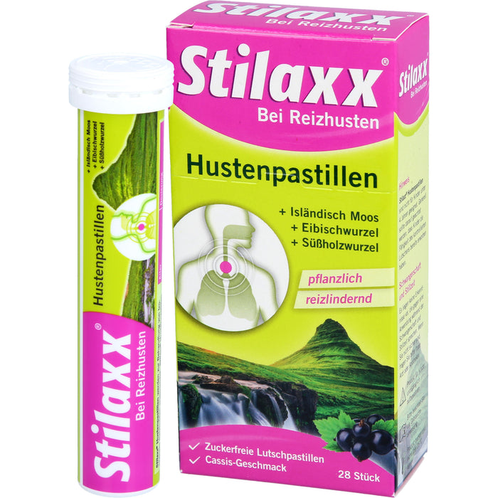 Stilaxx Hustenpastillen Isländisch Moos, 28 St. Pastillen