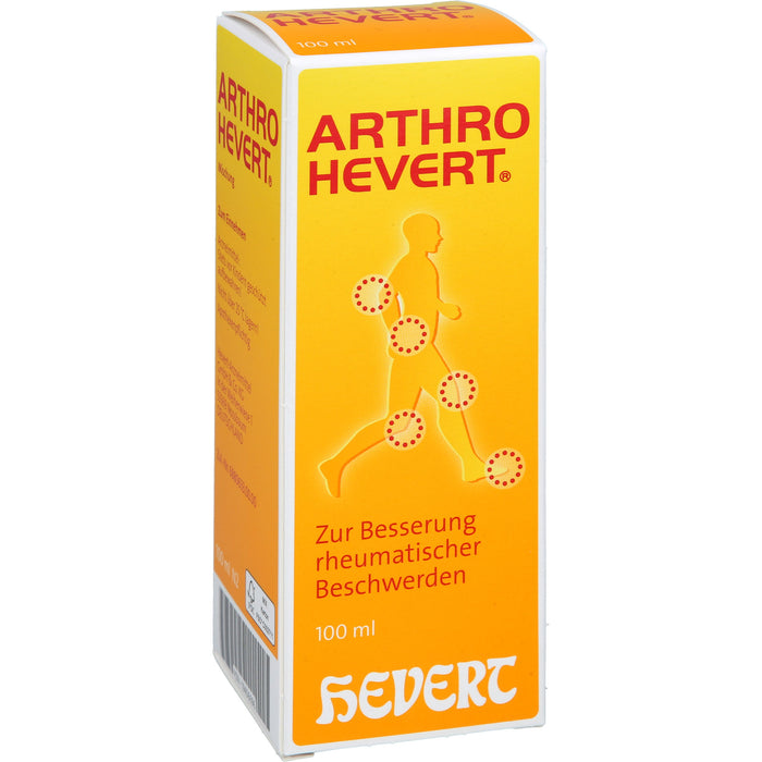 Arthro Hevert bei rheumatischen Schmerzen und eingeschränkter Beweglichkeit, 100 ml Tropfen