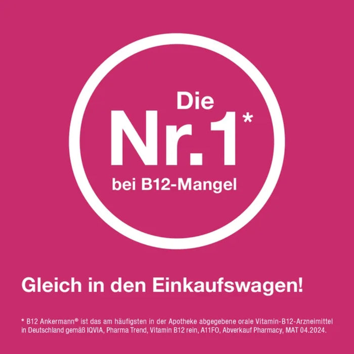 B12 Ankermann überzogene Tabletten, 100 St. Tabletten