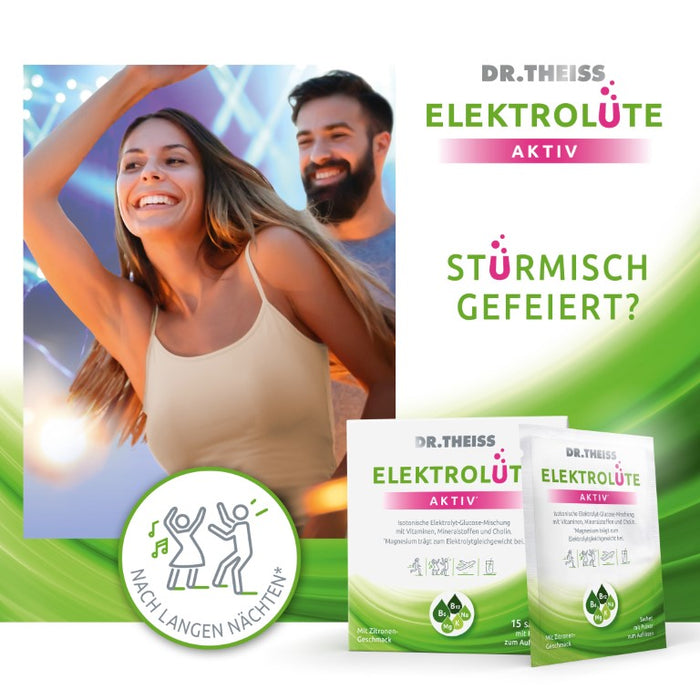 Dr.Theiss Elektrolüte AKTIV, 15 St. Beutel
