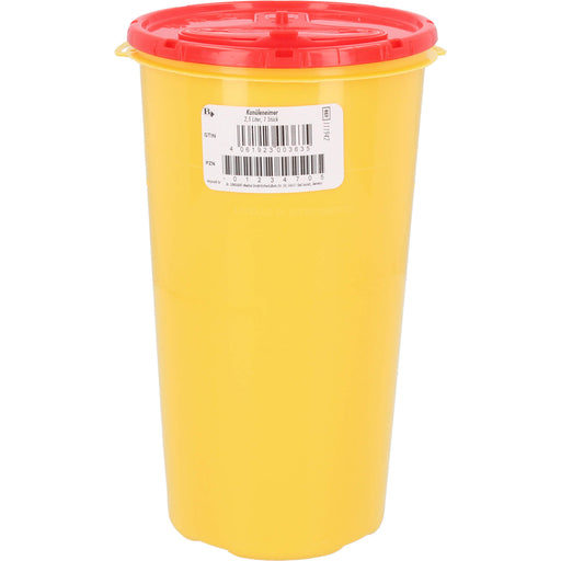 Kanüleneimer 2,5L gelb, 1 St 
