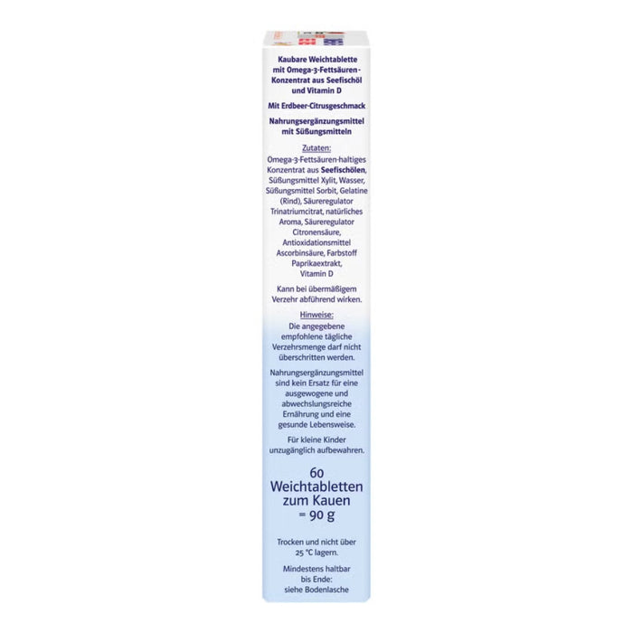 Doppelherz Omega-3 Gel-Tabs family Erdb.-Ci system, 60 St. Kautabletten
