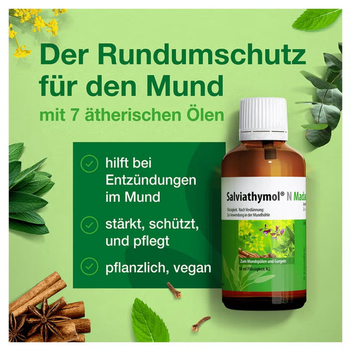 Salviathymol N Madaus Flüssigkeit, 50 ml Lösung