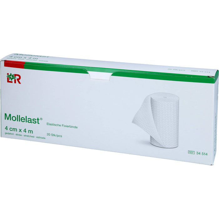 MOLLELAST 4CMx4m WEISS 14410, 20 St BIN