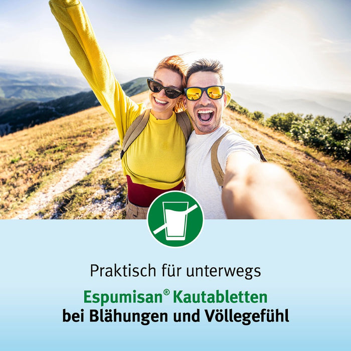 Espumisan Kautabletten bei Blähungen, 20 St. Tabletten