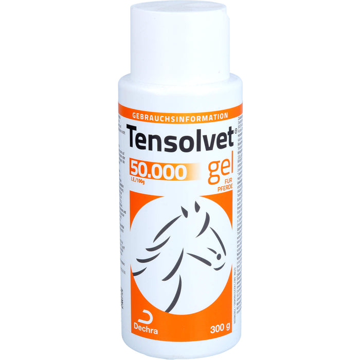Tensolvet 50.000 I.E. Gel für Pferde bei lokalen, entzündlichen Schwellungen und Prellungen, 300 g Gel